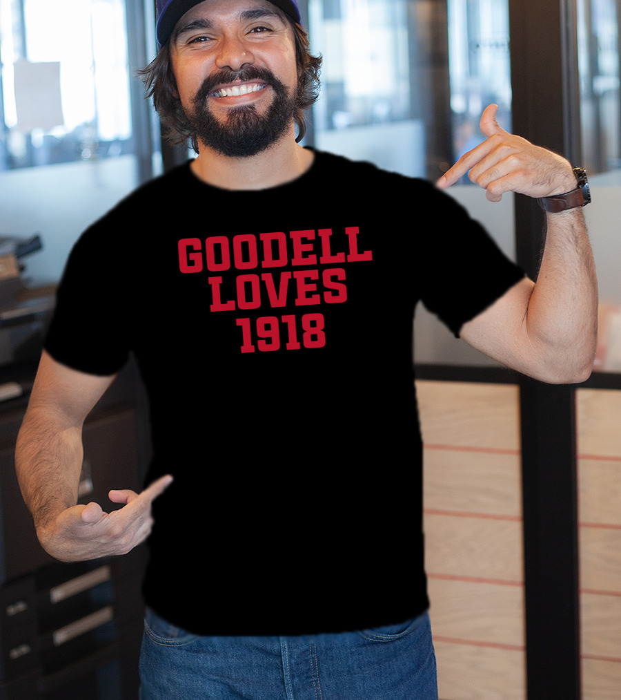 GOODDELL LOVES 1918 SPORTS COMMENTARY T-Shirt