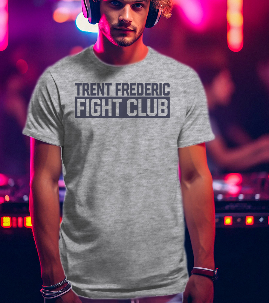 Boston Bruins Trent Frederic Fight Club Hockey T-Shirt