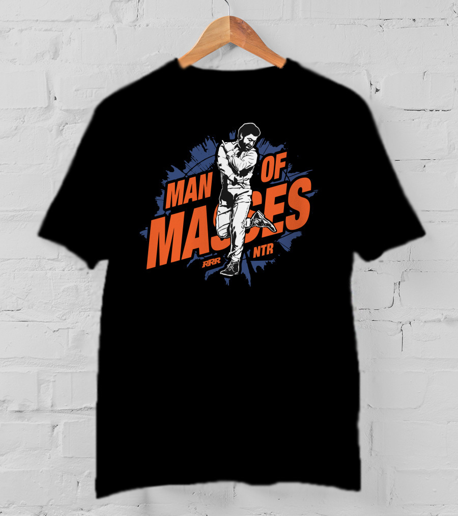 Man Of Masses RRR NTR T-Shirt