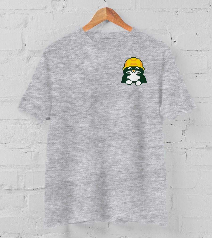 Construction Cats Wearing Hard Hats By Cats With Jobs T-Shirt