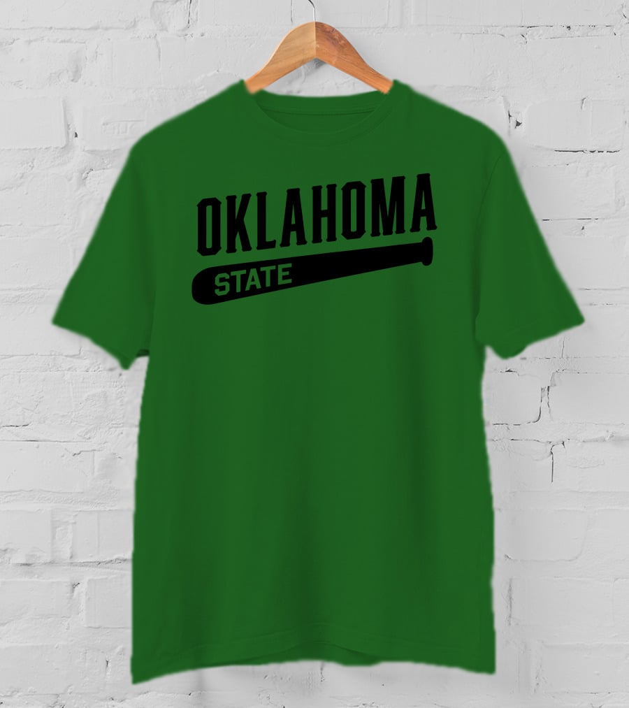 Oklahoma State Baseball Bat T-Shirt