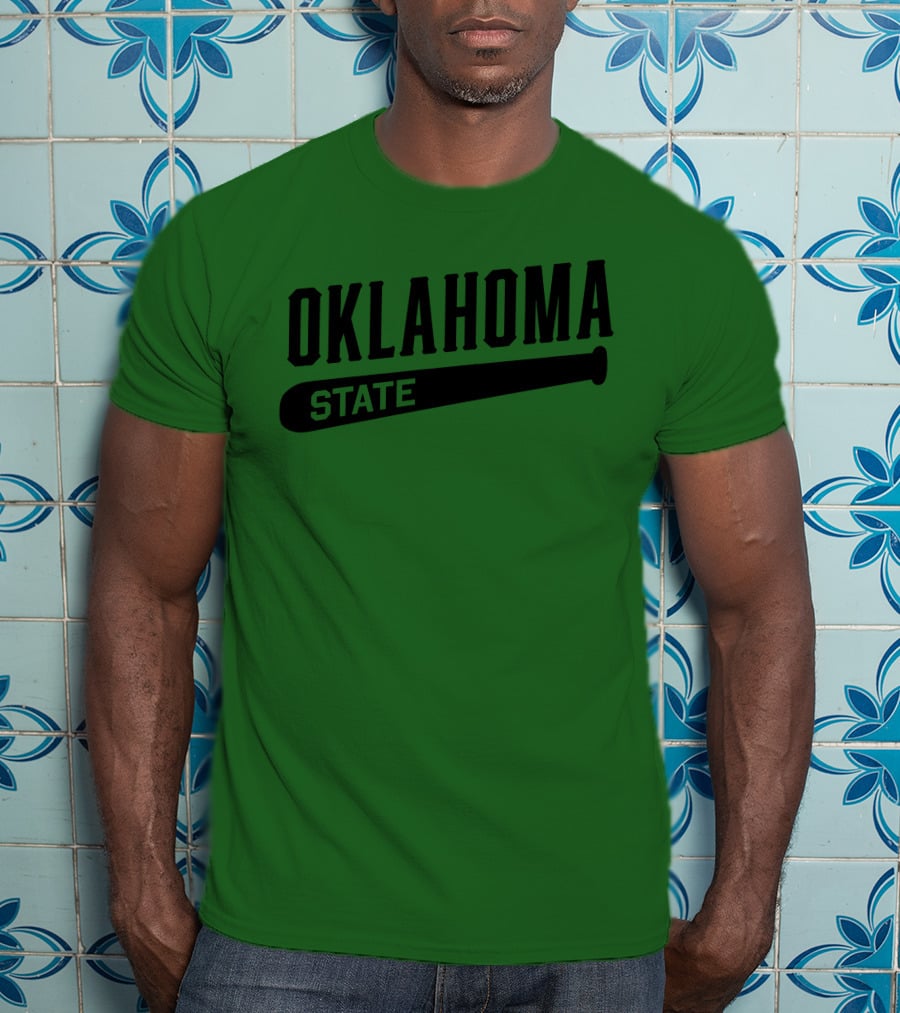 Oklahoma State Baseball Bat T-Shirt