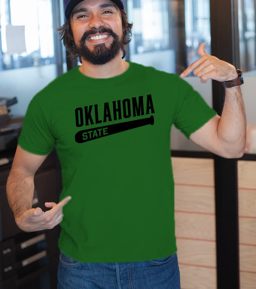 Oklahoma State Baseball Bat T-Shirt