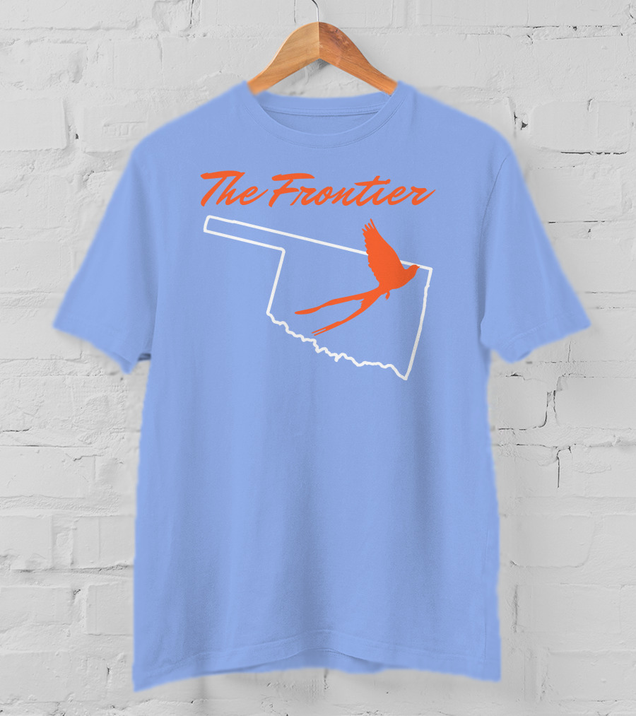 The Frontier Scissor Tail Oklahoma Outline T-Shirt