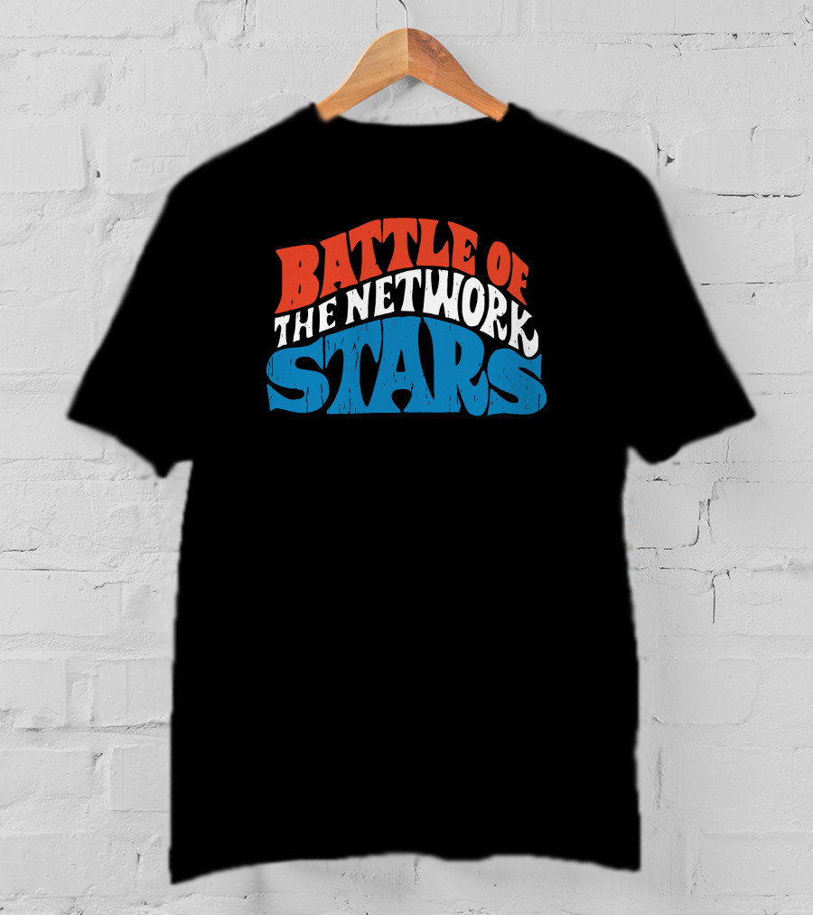Battle Of The Network Stars Vintage Retro Television Competition T-Shirt