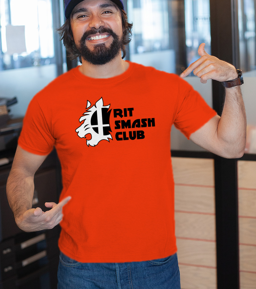 RIT Smash Club Super Smash Bros Tiger T-Shirt