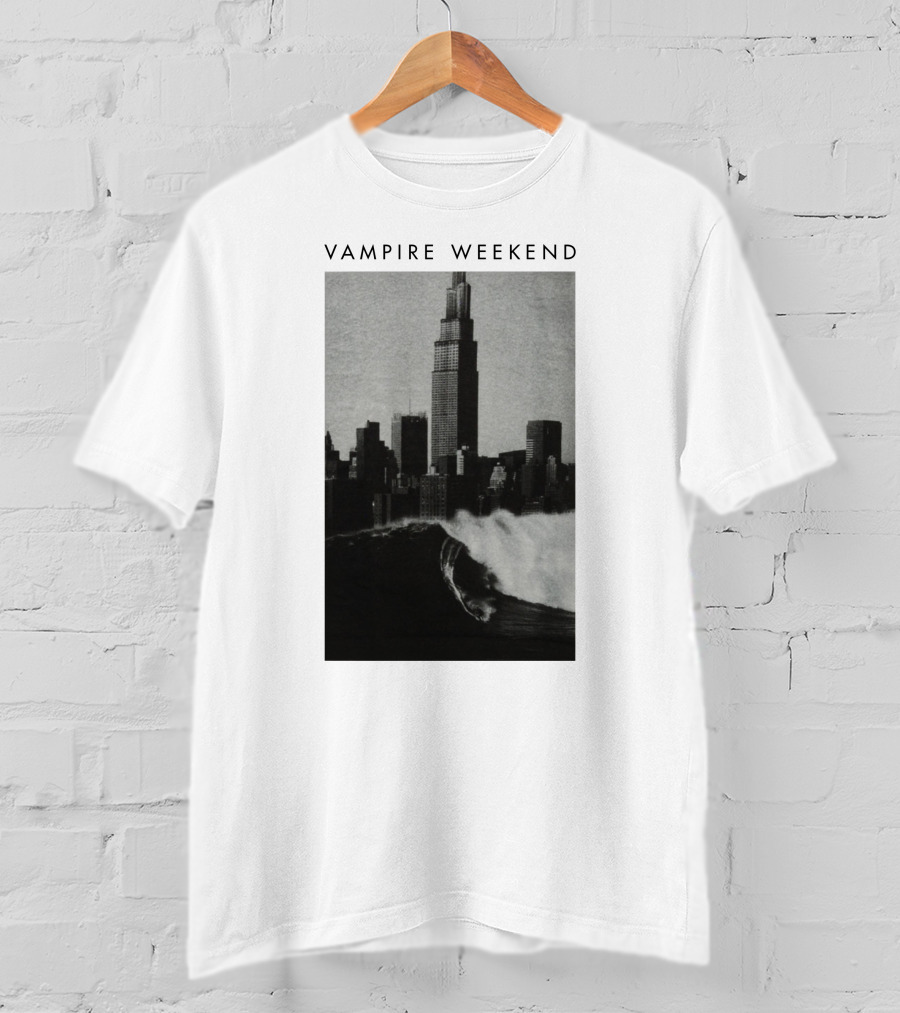 Vampire Weekend New York City Wave Tower T-Shirt
