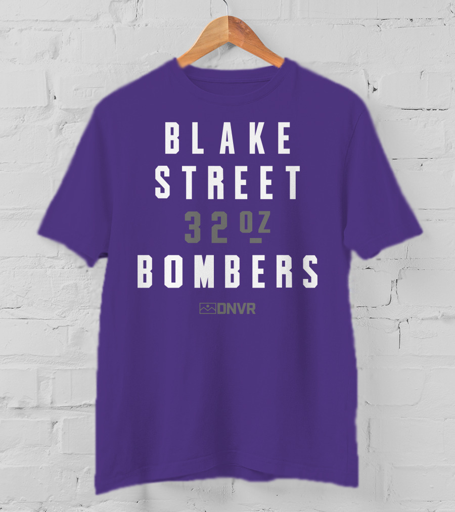 BLAKE STREET 32 Oz BOMBERS DNVR T-Shirt