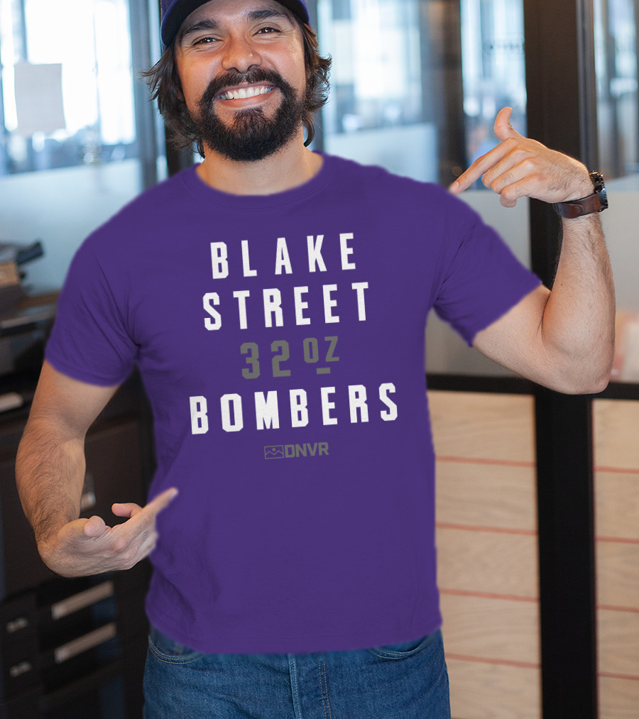 BLAKE STREET 32 Oz BOMBERS DNVR T-Shirt