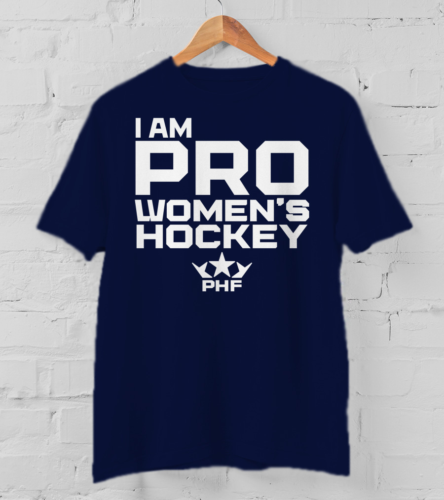 Arizona Coyotes I Am Pro Women's Hockey PHF T-Shirt