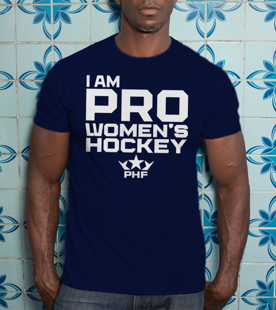 Arizona Coyotes I Am Pro Women's Hockey PHF T-Shirt
