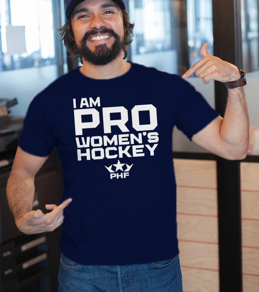 Arizona Coyotes I Am Pro Women's Hockey PHF T-Shirt