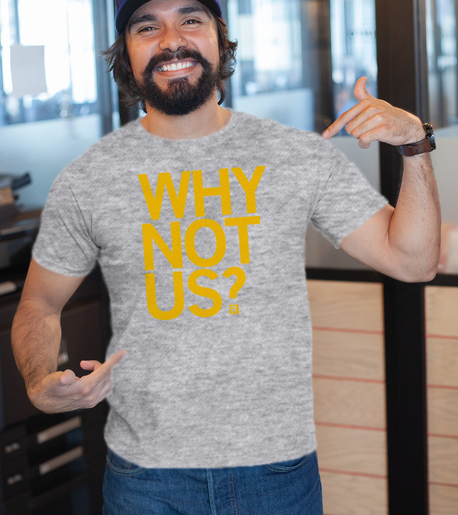 Lisa Bluder Why Not Us? T-Shirt