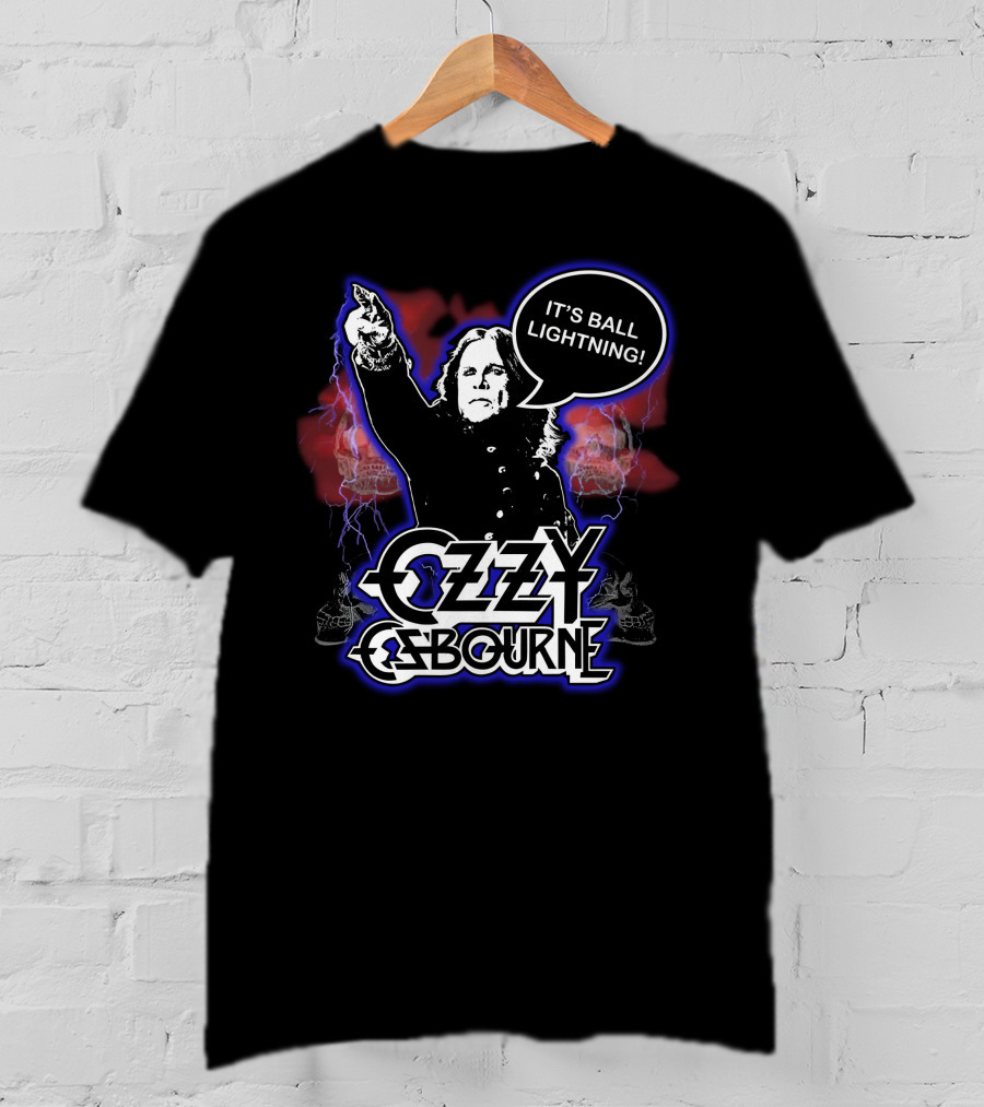 Ozzy Osbourne It's Ball Lightning T-Shirt