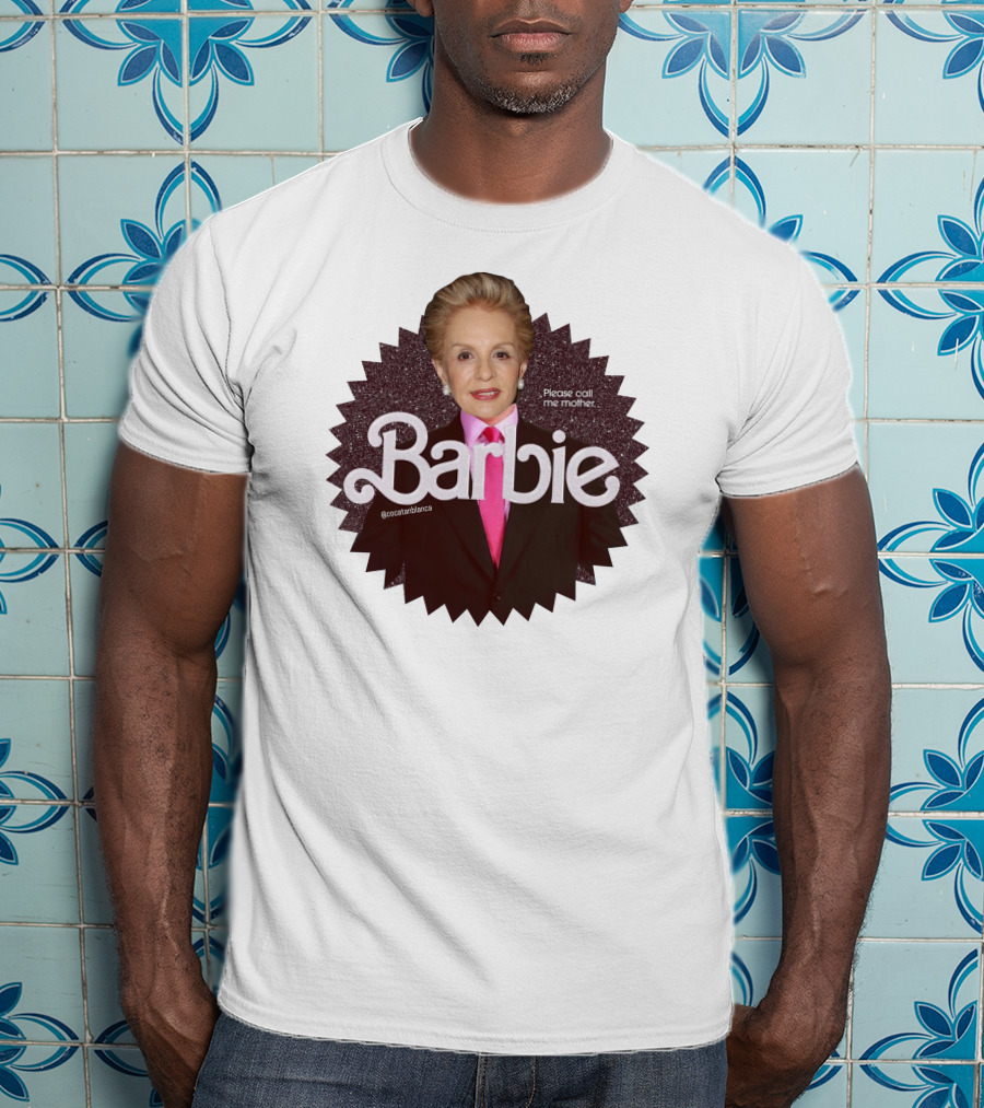 Barbie Please Call Me Mother Barbie @soccerbibanca T-Shirt