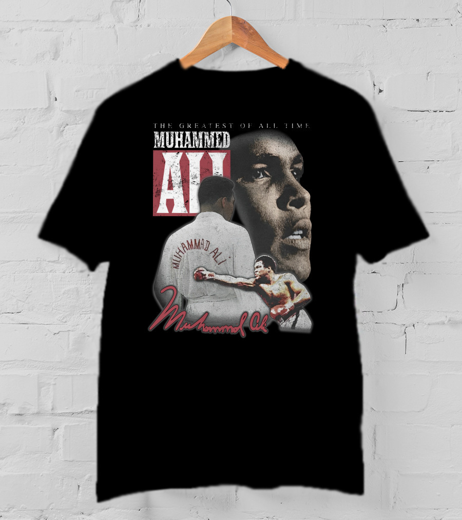 The Greatest Of All Time Muhammed Ali Boxing Legend T-Shirt