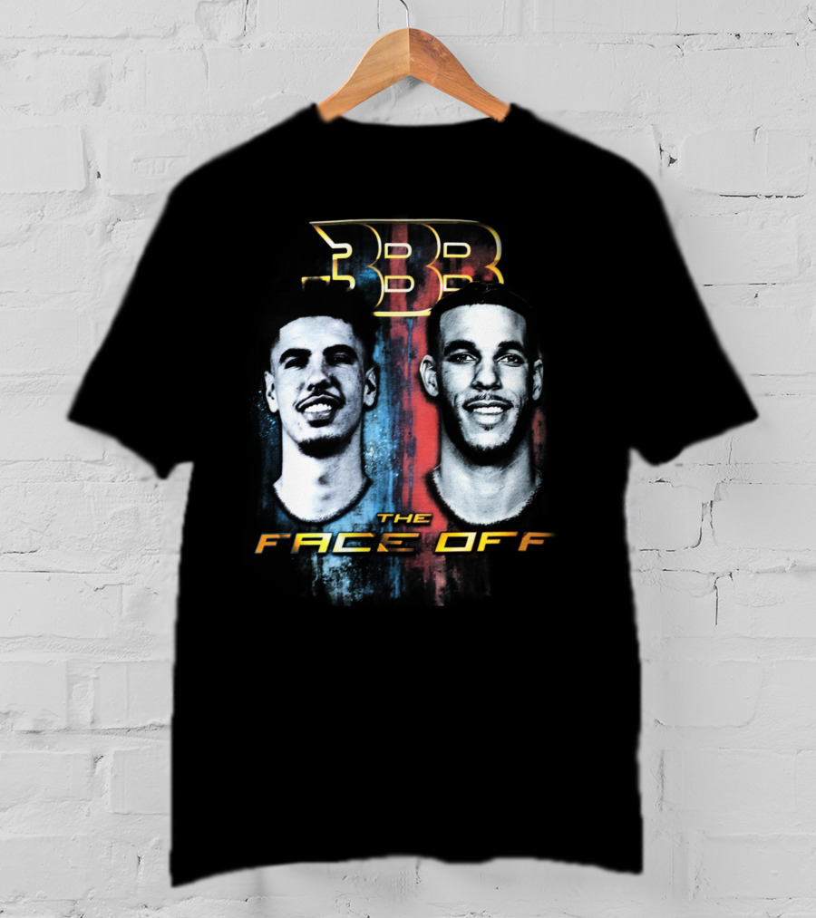 Big Baller Brand BBB Lamelo And Lonzo The Face Off T-Shirt
