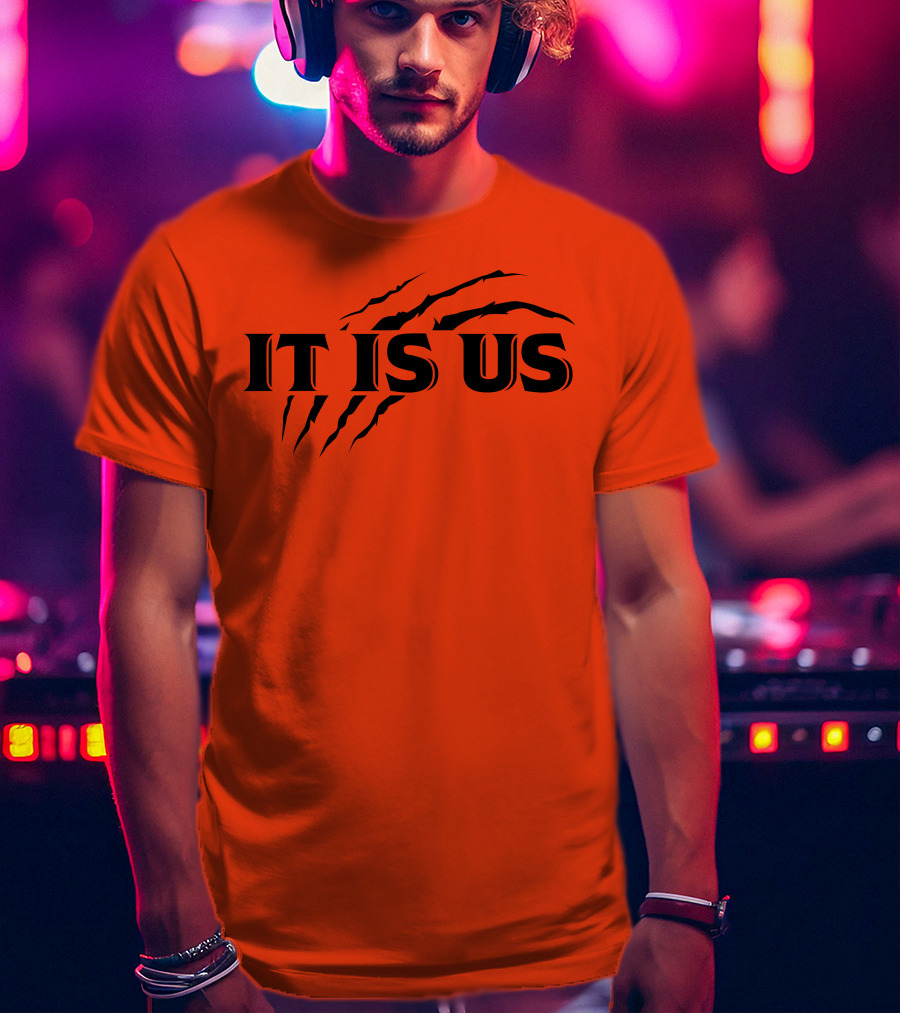 Cincinnati Bengals It Is Us Fan Claw Marks T-Shirt