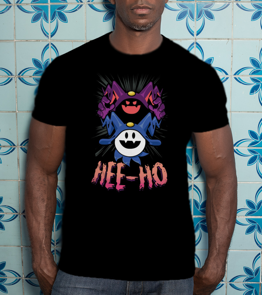 Hee-Ho Atlus Giveaway Merch Featuring Iconic Characters T-Shirt