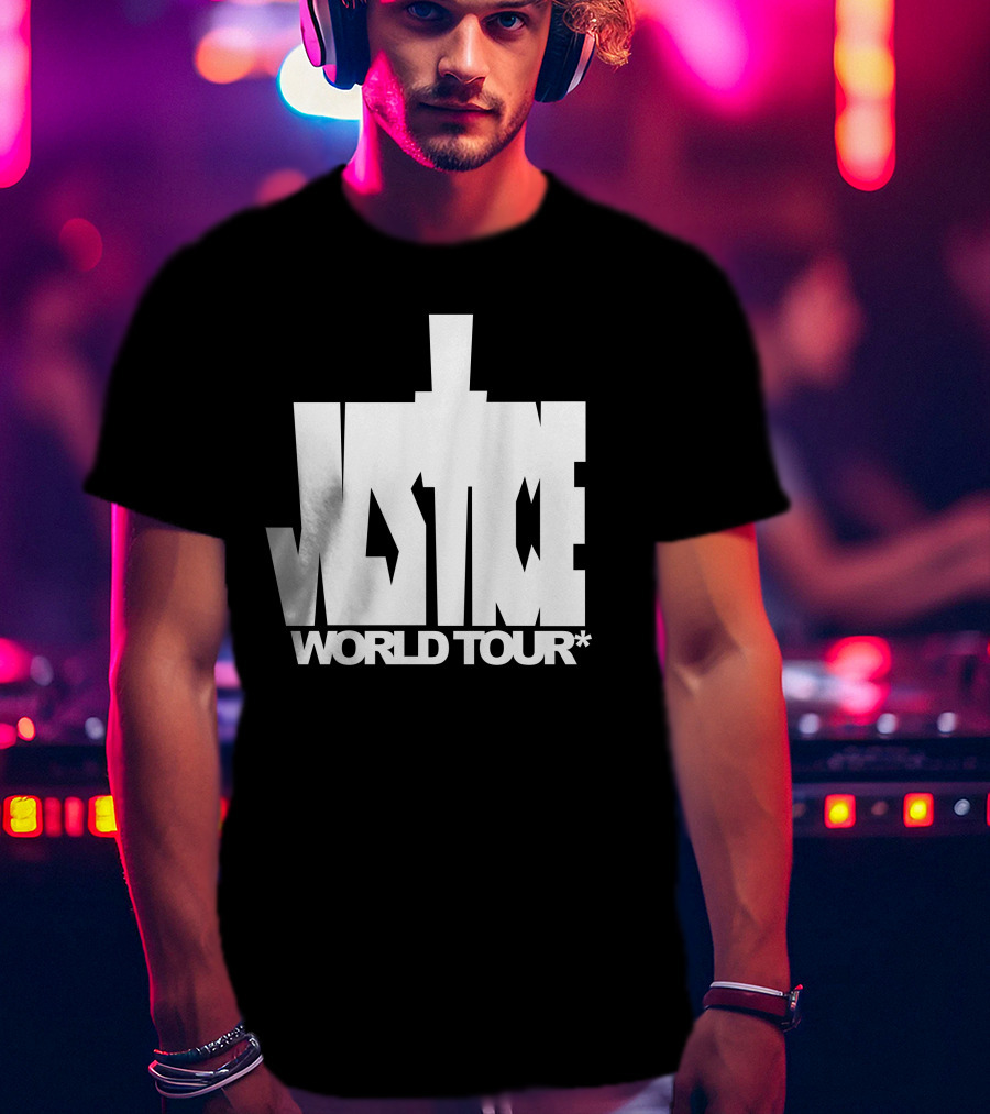 Justin Bieber Justice World Tour T-Shirt