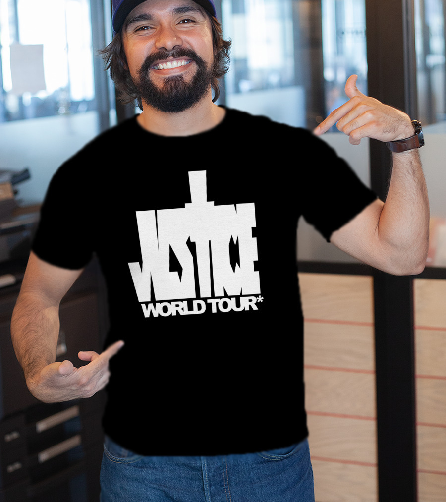Justin Bieber Justice World Tour T-Shirt