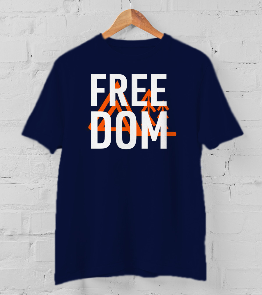FREE DOM Mountains Adventure T-Shirt