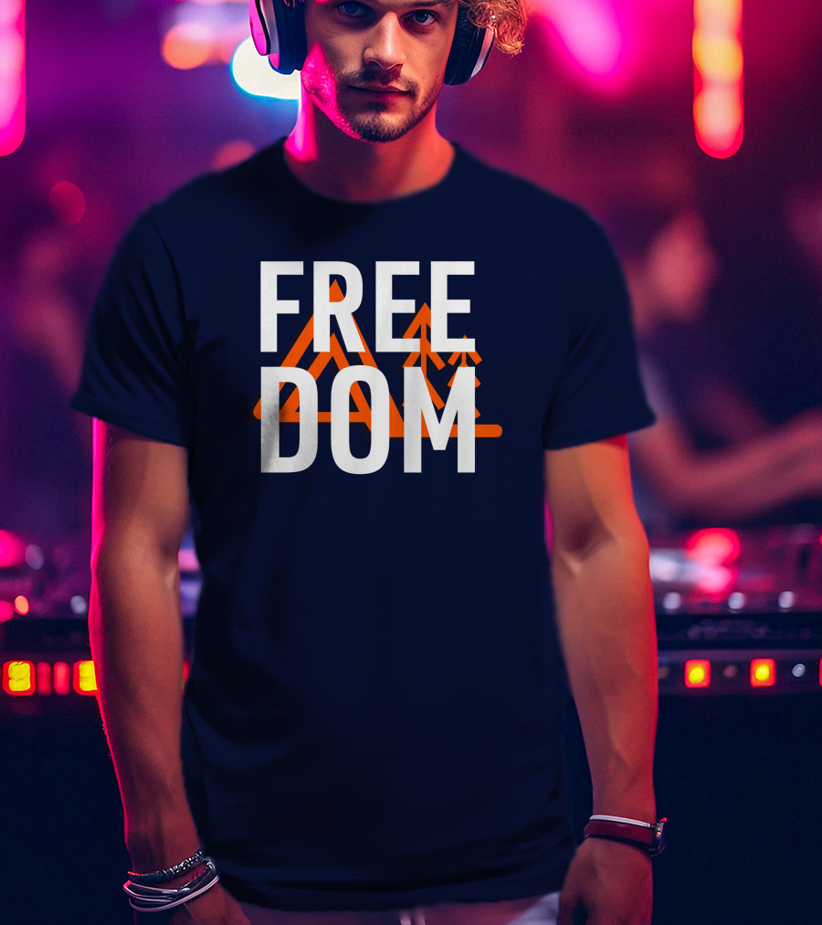 FREE DOM Mountains Adventure T-Shirt