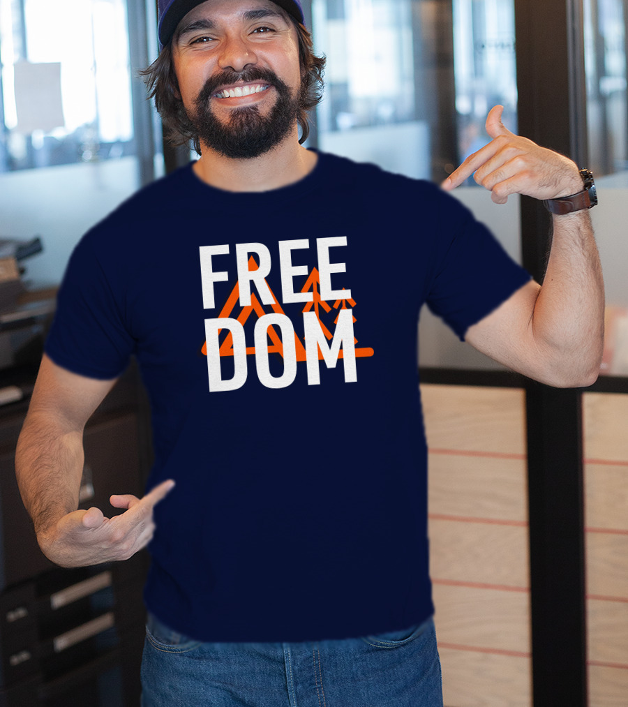 FREE DOM Mountains Adventure T-Shirt