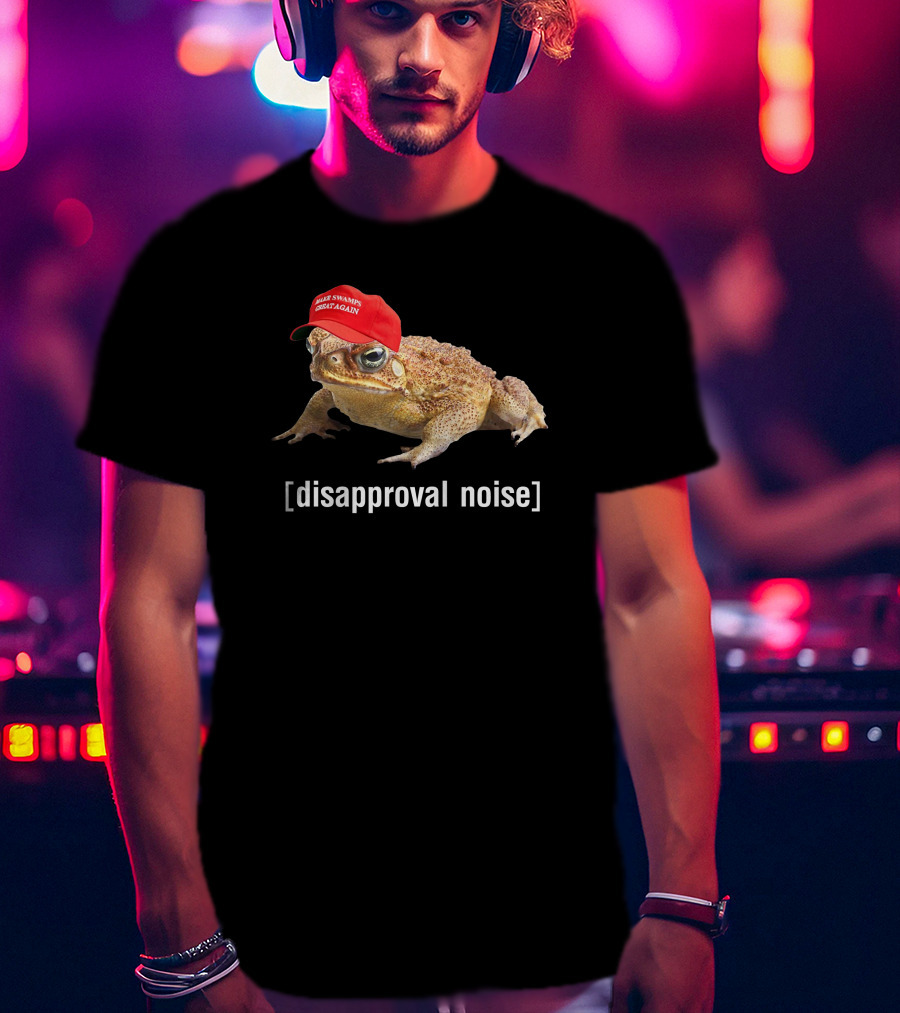 Make Swamp Disapproval Noise Frog Hat T-Shirt