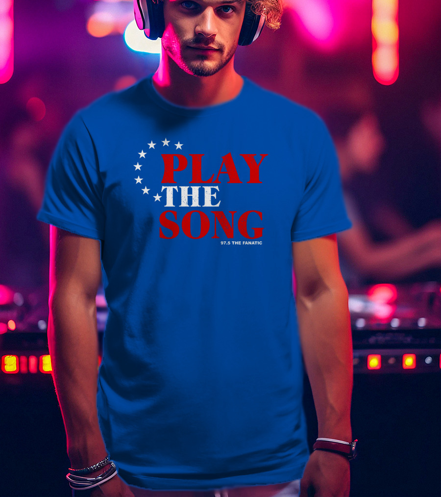 Andrew Salciunas Play The Song 97.5 The Fanatic T-Shirt