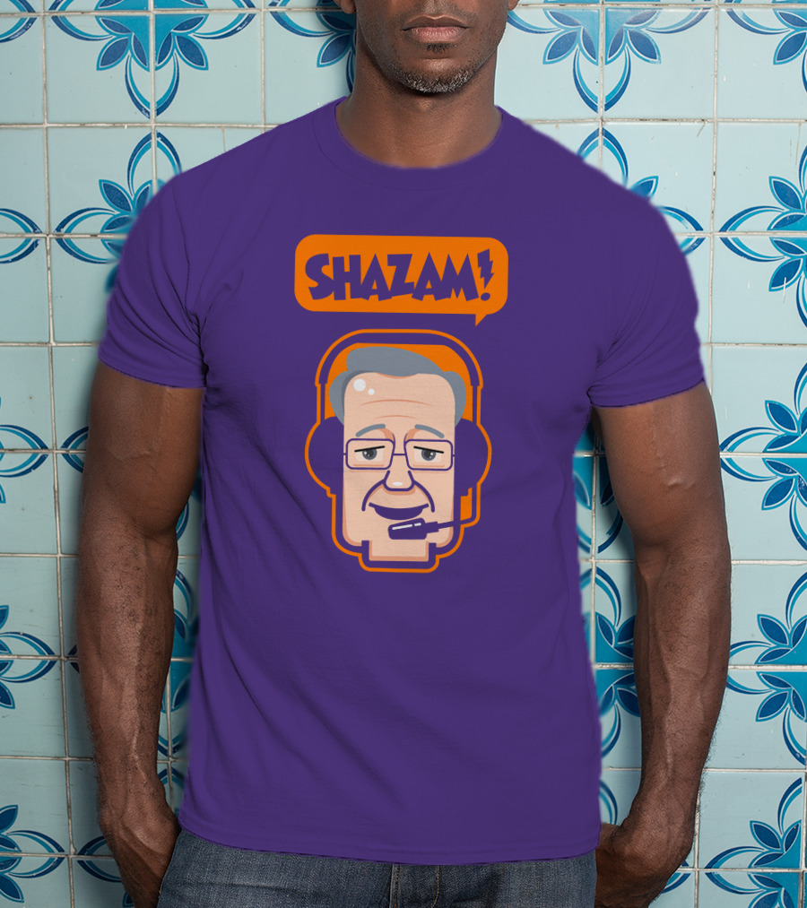 Shazam Al McCoy Cartoon Headset T-Shirt