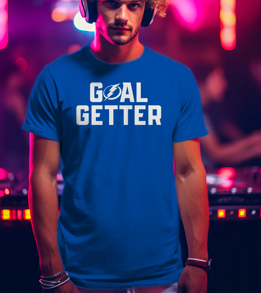 Goal Getter Lightning Bolt T-Shirt