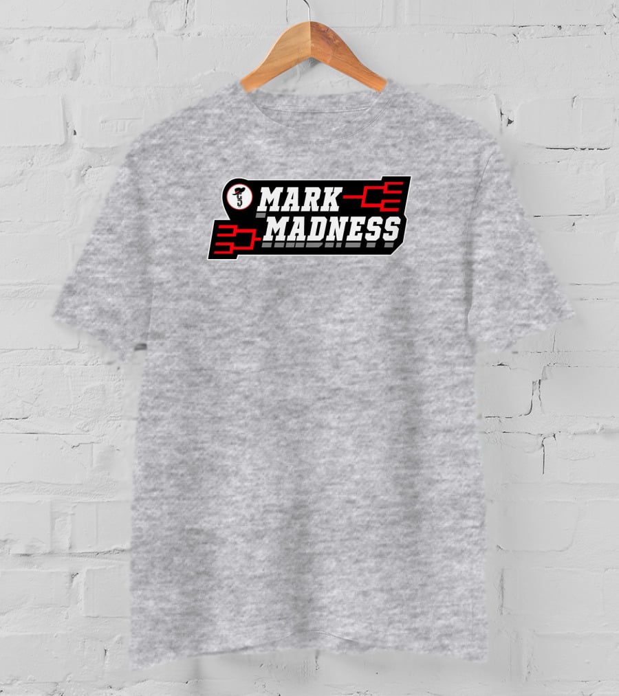 Csc Gamblin' Gauchos Mark Madness Basketball Tournament Bracket T-Shirt