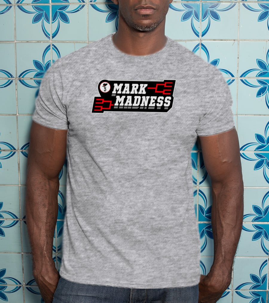 Csc Gamblin' Gauchos Mark Madness Basketball Tournament Bracket T-Shirt
