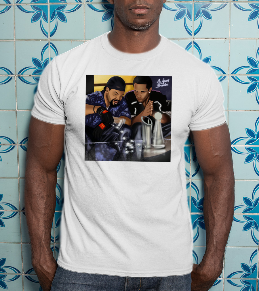 20 Years All About The Benjamins Ice Cube Mike Win On Set Scènes All About The Benjamins T-Shirt