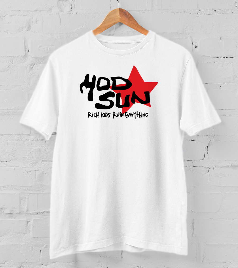 Mod Sun Rich Kids Ruin Everything Red Star T-Shirt