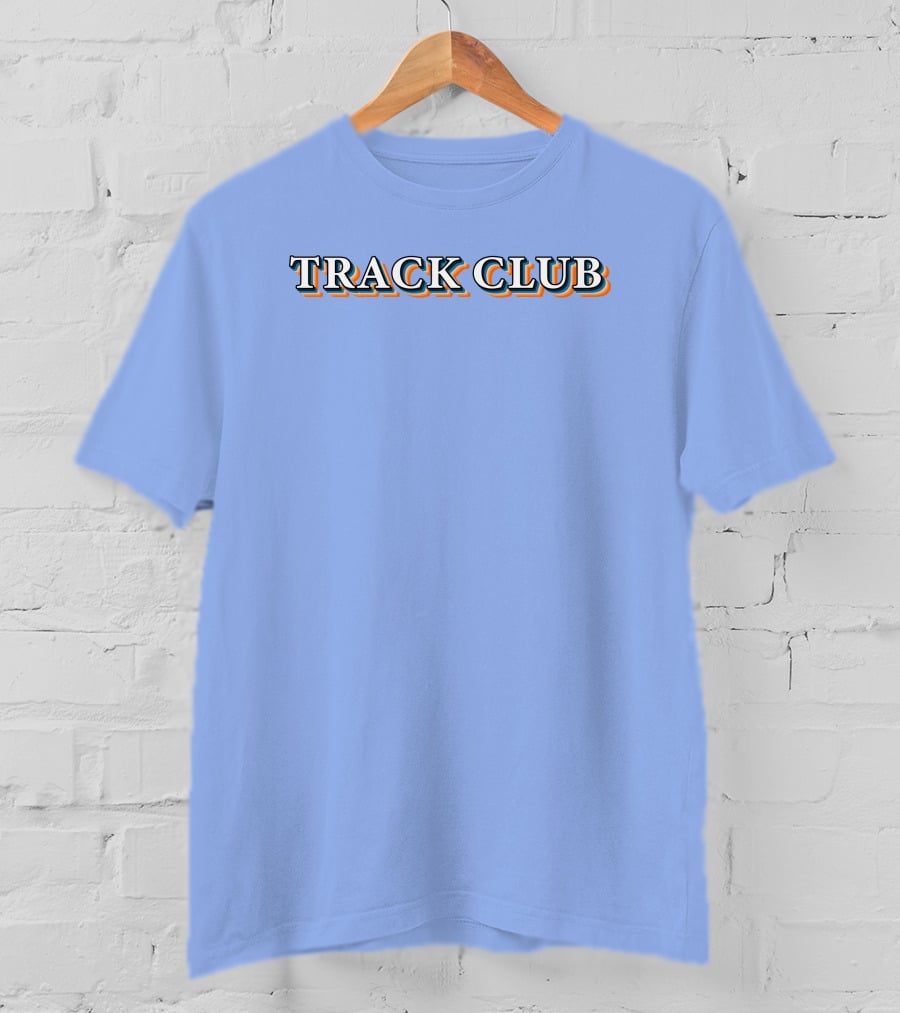 Nikki Hiltz Track Club Blue Bold Athletics T-Shirt