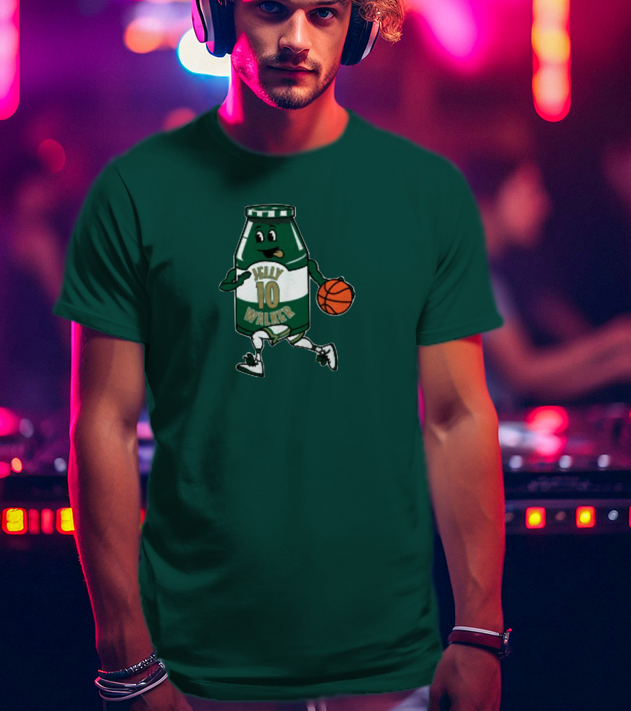 Big Cat Jelly Walker 10 Basketball Character Fight To It T-Shirt