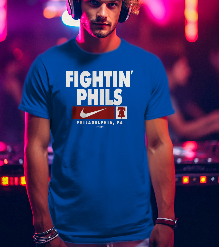 Fightin' Phils Philadelphia PA Liberty Bell T-Shirt