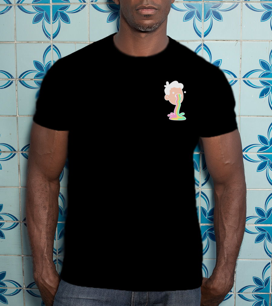 Doodles Merch Mascot Rainbow Vomit T-Shirt