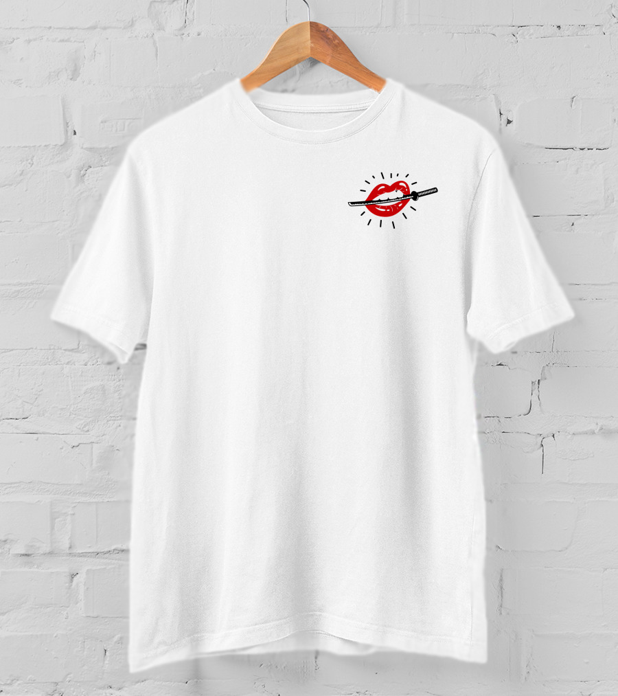 Gary Vaynerchuk Women And Weapons NFT Holder Lips And Sword T-Shirt