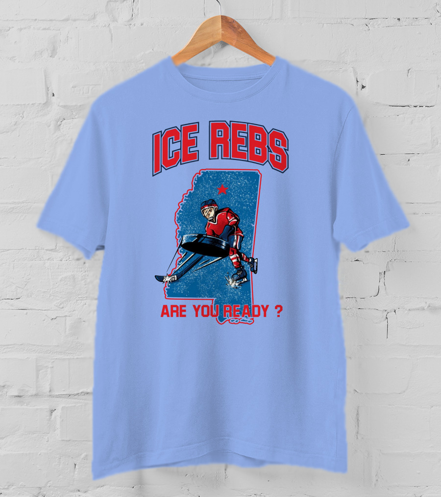 Ole Miss Ice Hockey Ice Rebs Are You Ready? T-Shirt
