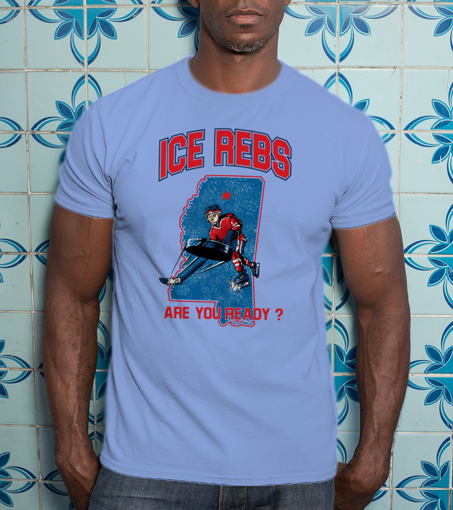 Ole Miss Ice Hockey Ice Rebs Are You Ready? T-Shirt