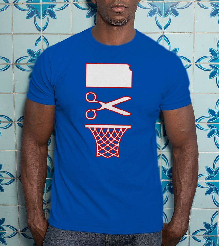 Rock Chalk Blog Kansas Jayhawks Net Cutting Victory T-Shirt