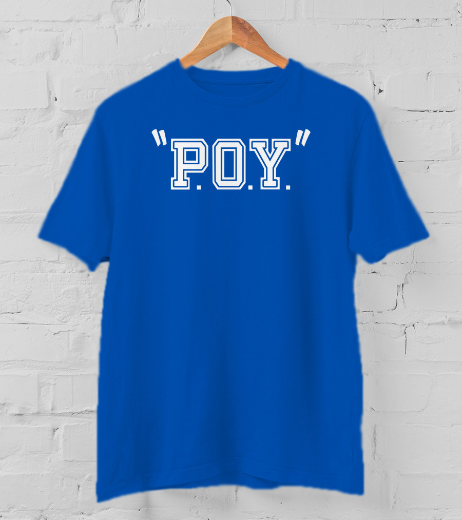 Kentuckybranded Shop Oscar Tshiebwe 34 P.O.Y T-Shirt