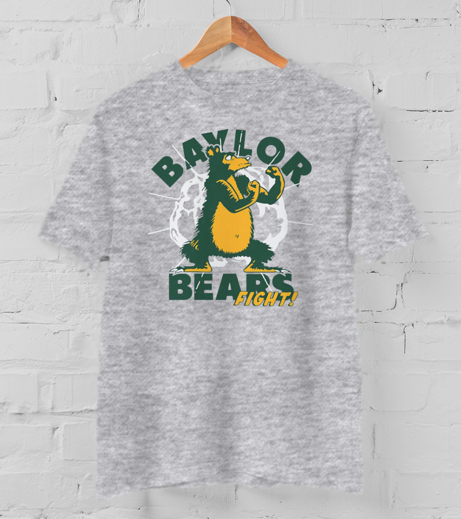 Baylor Bears Fight Vintage Style Homefield Store T-Shirt
