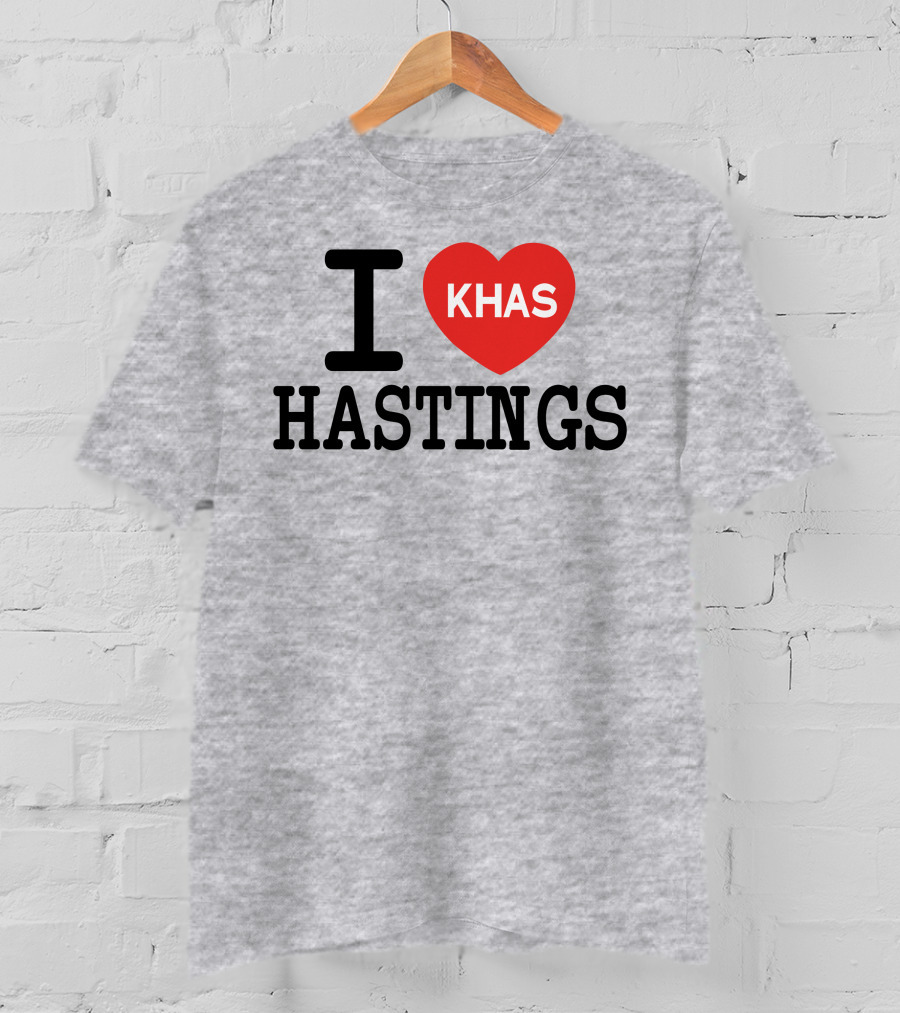 I Love Khas Hastings T-Shirt