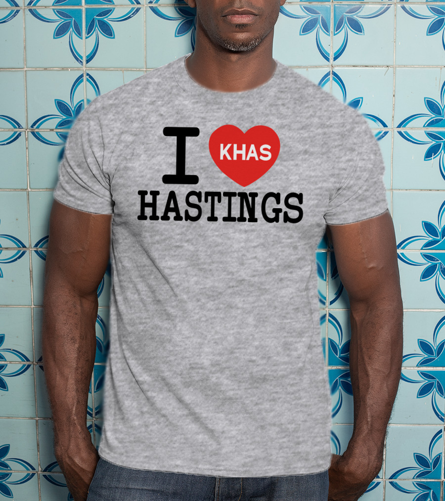 I Love Khas Hastings T-Shirt