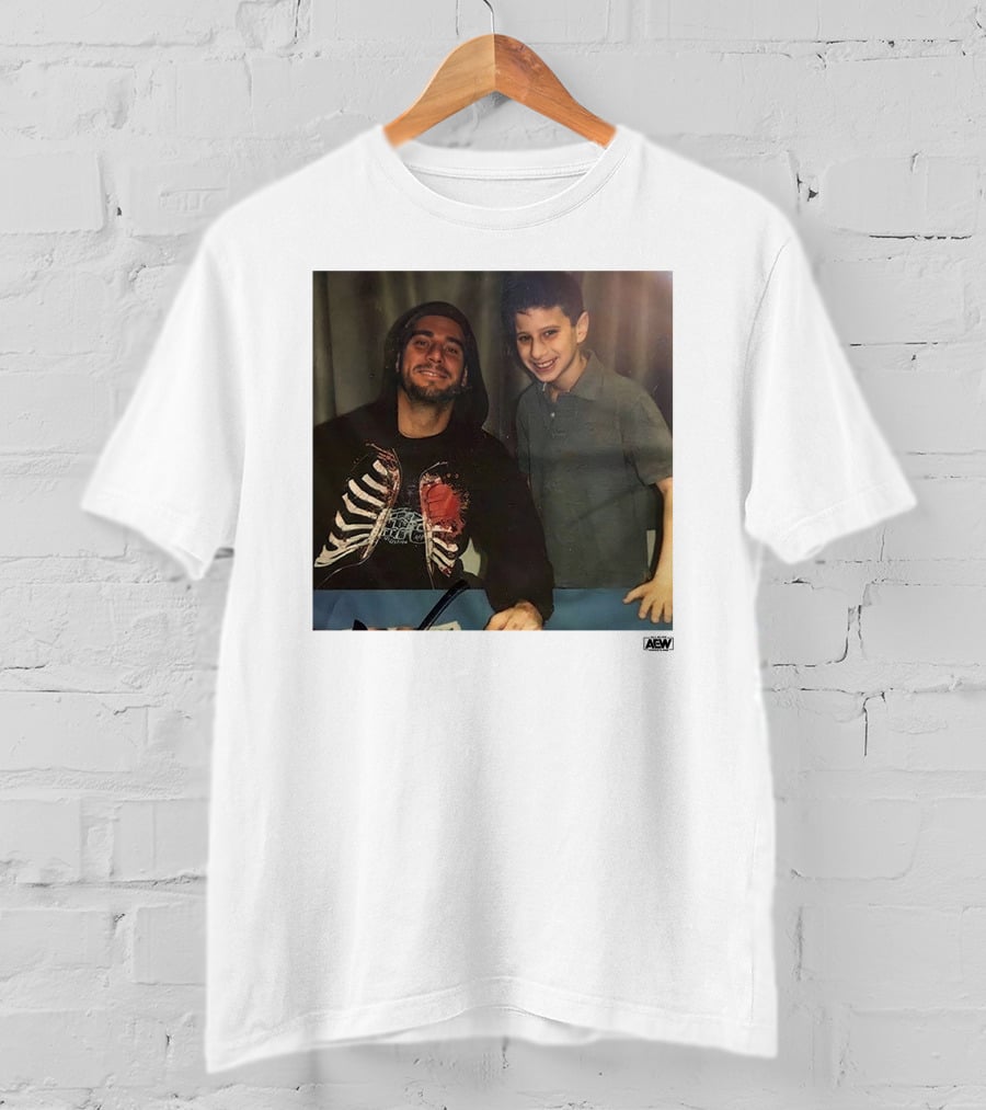 MJF Meet And Greet Signed Autograph AEW Shop Exclusive T-Shirt