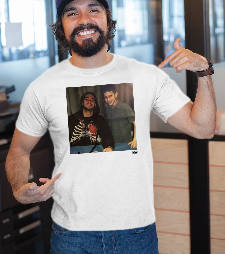 MJF Meet And Greet Signed Autograph AEW Shop Exclusive T-Shirt